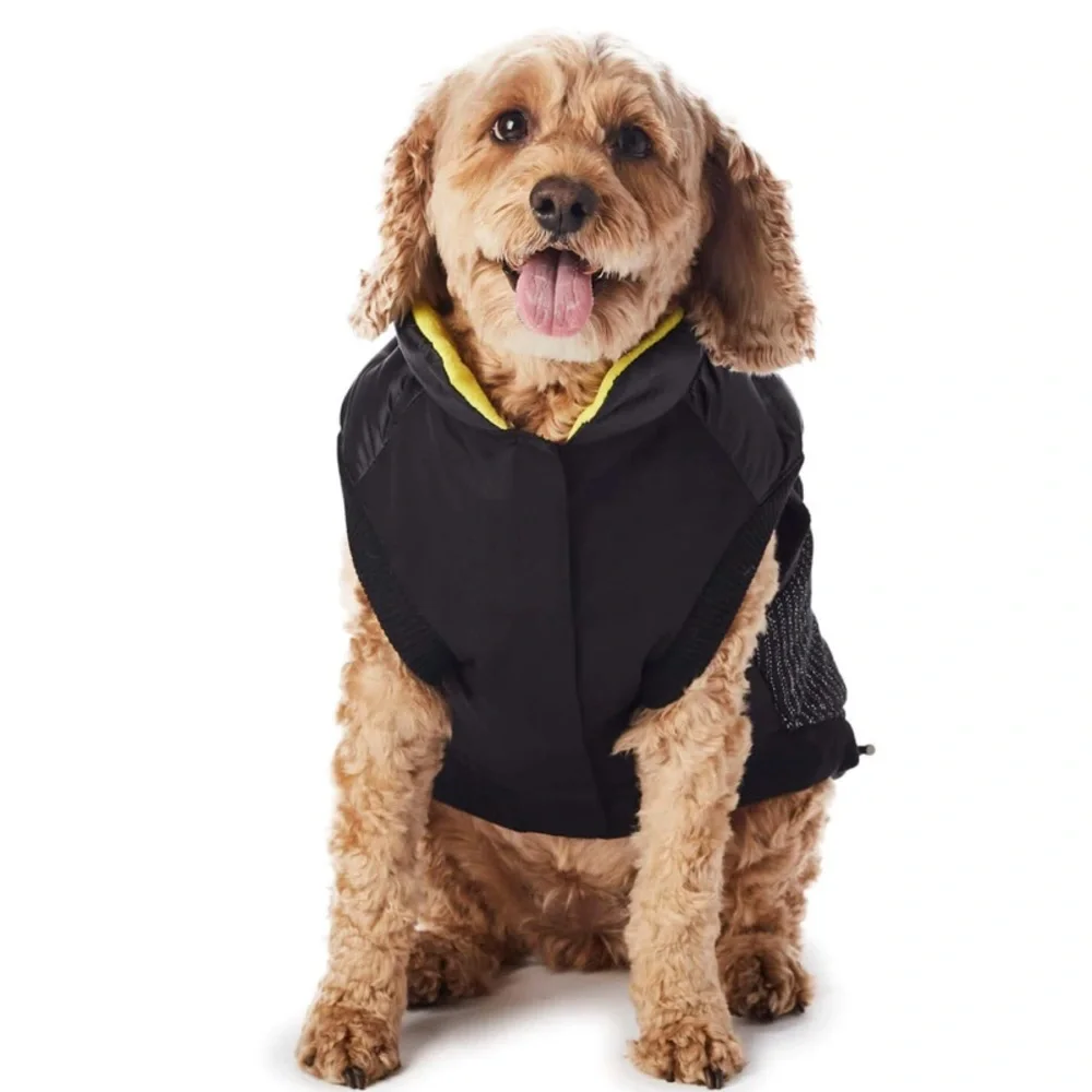 Hotel Doggy Adventure Wear - Hybrid Vest, Black. - Picture 3 of 10